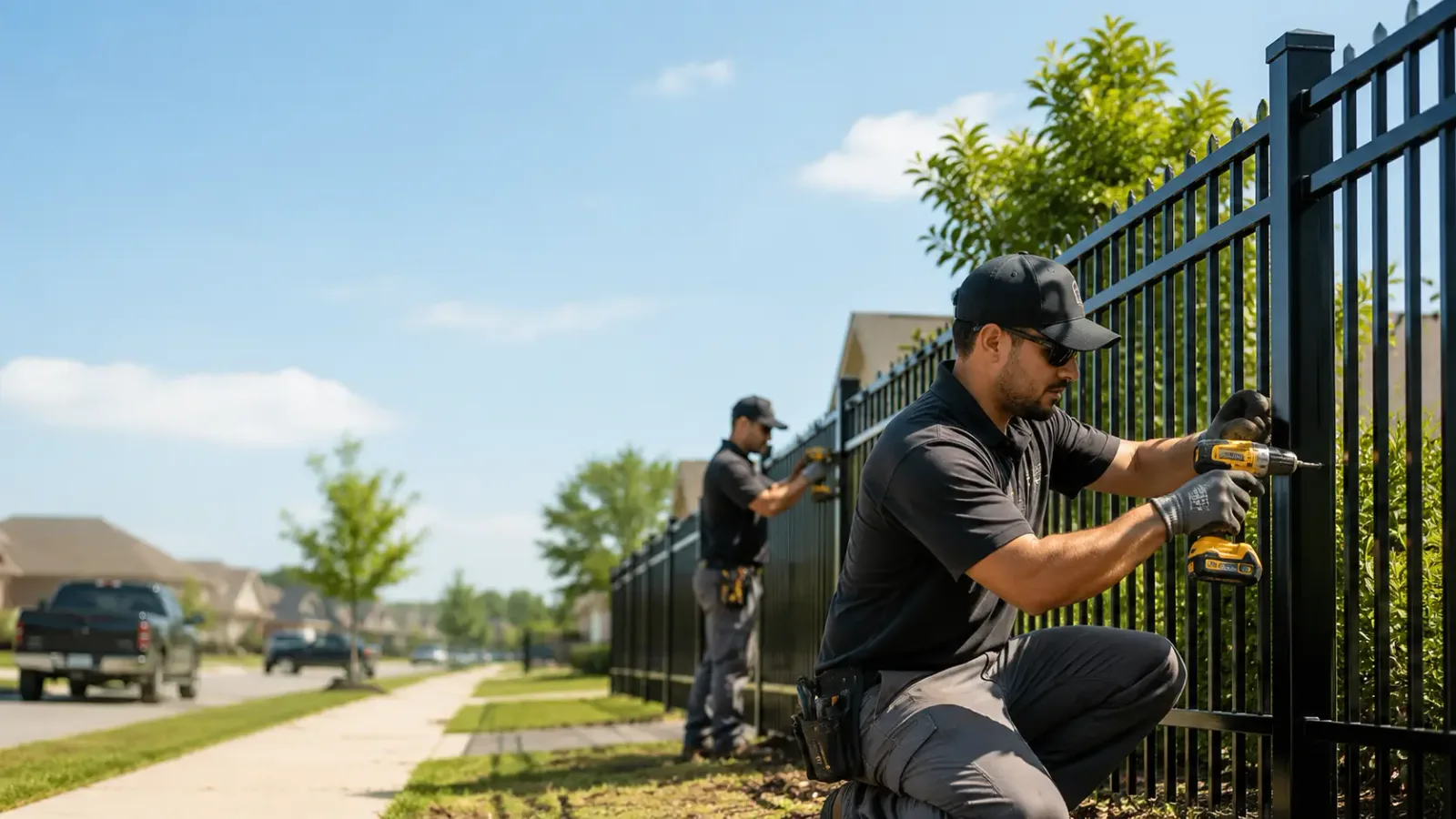 Metal Fence Installation in Travelers Rest, SC